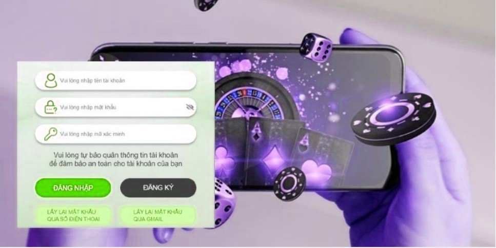 Thao tác thực hiện việc đăng nhập mvp999 siêu đơn giản