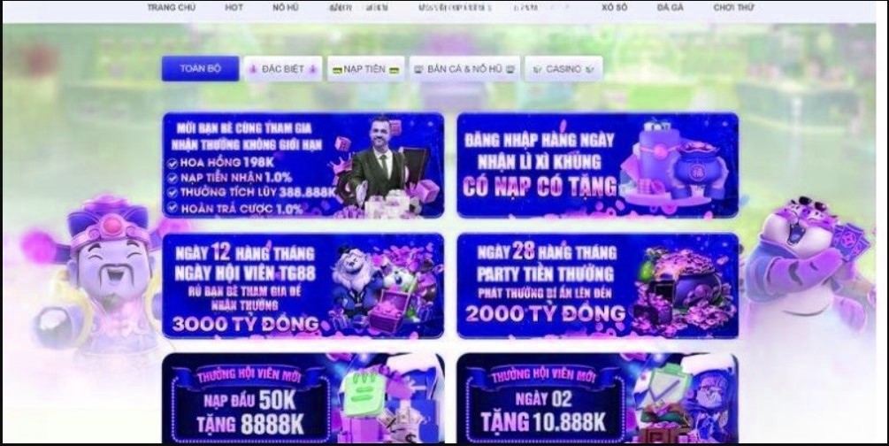 Khuyến mãi khủng tại nhà cái mvp999